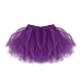 Produktbild DELLIN Cute Baby Mädchen Kinder Hohe Qualität Plissee Tutu Ballett Röcke Fancy Party Rock (Lila)
