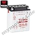 Produktbild Batterie YUASA YB14L-A2, 12V/14AH (Maße: 136x91x168) für Honda CX500 C Baujahr 1982