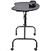 Black Manicure Table Nail Technician Desk, Foldable