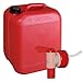 Produktbild 10 Liter Kanister rot + Hahn (DIN 45)