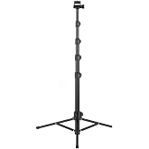 Coverzone NP588 170 cm Işık Tripodu Tripod ve Monopod &Ouml;zellikli Kullanımı Kolay ve Pratik i&ccedil; ve Dış Mekan Fotoğraf ve Video &Ccedil;