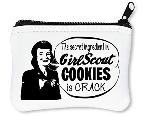 The Ingridient in Girl Scout Cookies is Crack Portefeuille À Glissière Porte-Monnaie