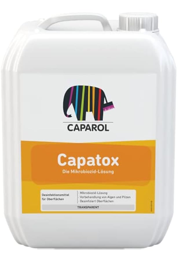 CAPATOX Caparol - Disinfettante Igienizzante Antimuffa 5 Litri | Per Interni Ed Esterni | Pronto All'uso - Foto 9