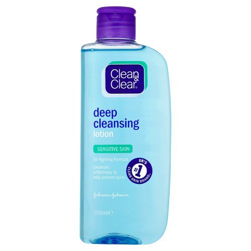 Clean & Clear Sensitive Skin Deep Cleansing Lotion 200ml