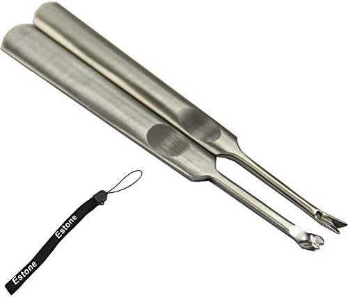 Naisicantar U V Shaped Stitching Groover Skiving Edge Beveler Leathercraft Leather Tool Kit