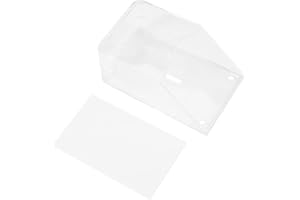 BOPFIMER Impermeable Transparente Impermeable Cubierta de de la Puerta para Timbre InaláMbrico Timbre de de la Puerta Del Hogar