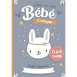 Amazon Fr Carnet De Suivi Bebe A Remplir 0 A 6 Mois Cahier Tout En Un Pour Un Suivi Quotidien De Bebe De Son Allaitement De Son Sommeil Et De Sa Sante