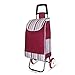 Produktbild shopping cart JF Einkaufswagen/Trolley/Supermarkt Einkaufen/Handhabung von Waren/Tragbare Faltrad (Farbe : E)