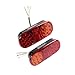 Produktbild Fajerminart 2PCS LED Anhänger Rücklicht, 12V LKW Rücklicht Anhänger Kontrollleuchte Rückleuchten, Anhänger Rücklicht Geeignet für Wohnwagen, RV, LKW, Anhänger Beleuchtung (Mit Kennzeichenleuchte)