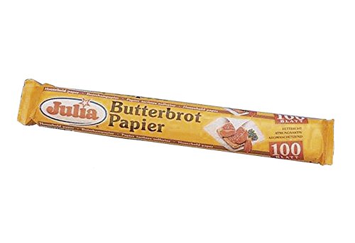 Preisvergleich Produktbild FORA FOLIENFABR Butterbrotpapier 100 Bl. Pergamentersatz