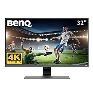 BenQ 31.5 inch(80.01 cm) Gaming Monitor - Eye Care Technology, 4K, HDR - EW3270U (Black)