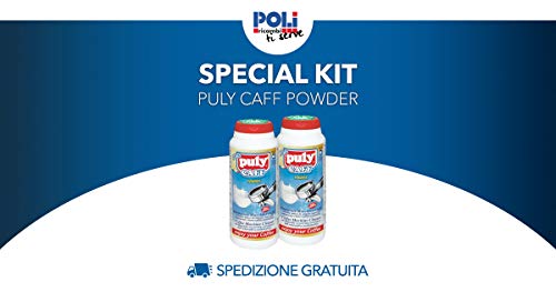 Puly Caff - Detergente Macchine caffè Espresso (2 Confezioni x 900 g.)