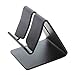 Produktbild SODIAL(R) Universell Aluminium Alloy Stand Halterung Handy Telephone Staender Halter Stand Pr Fuer iPhone 6 5S 5 4GS Galaxy S4 S5 iPad iPod Note 3 E-Book Reader Tablet PC Schwarz