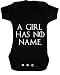 Hippowarehouse HippoWarehouse A girl has no name kids unisex Hoodie hooded top baby vest boys girls