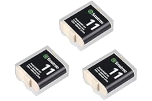 Smatree Zestaw 3 baterii litowo-jonowych 1800 mAh kompatybilny z GoPro Hero 12, GoPro Hero 11, GoPro Hero 10, GoPro Hero 9