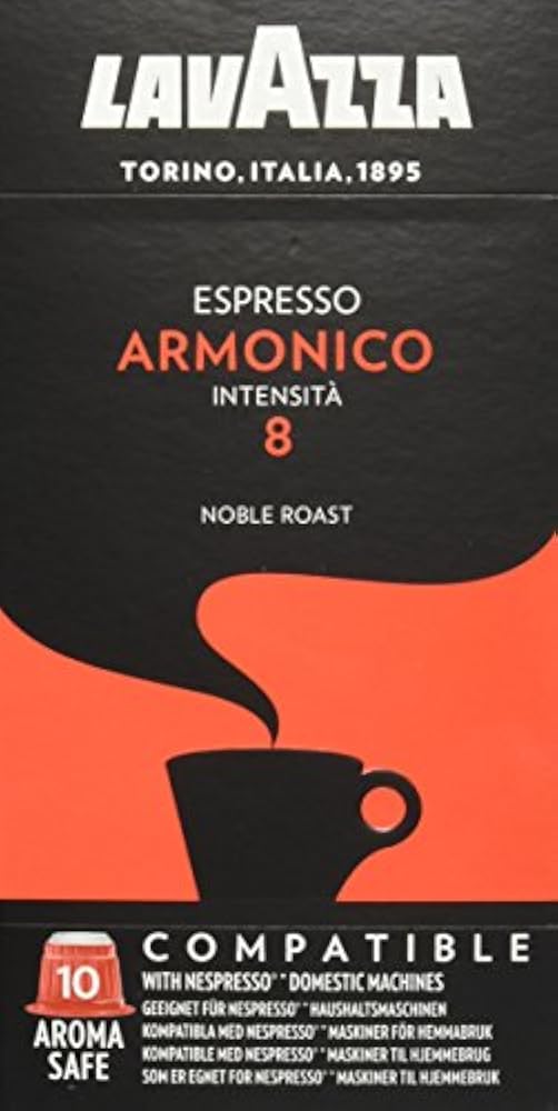 Нат мол. Лавацца espresso deciso нат.мол в капсулах (5г*10шт) 50г1/10 lavazza caffe espresso.