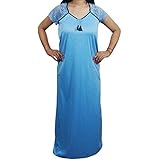 Indiatrendzs Women Nightgown Nighty Hosiery Cotton Beautiful Button Neck Loose Fit Cool Housedress
