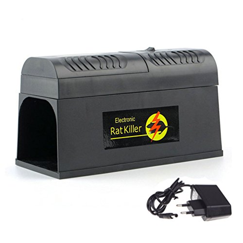 Preisvergleich Produktbild Elektronische Mausefalle Rattenfalle Mäusefalle Falle Maus Stromfalle Lebendfalle
