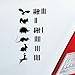 Produktbild Auto Aufkleber Strichliste Liste Tuning Tiere Sticker Fun Animal DUB OEM JDM