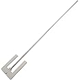 ONiLAB 18900498 316L Stainless Steel Grand Anchor Stirrer,100mm Stirrer Diameter, 8 mm Shaft Diameter, 600 mm Shaft Length