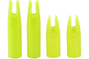 ZSHJGJR ZSHJG 50Pcs Tir à l'arc Flèche Encoche Encoche de la Flèche en Plastique Arrow Nocks de Remplacement pour Les flèches Accessoires