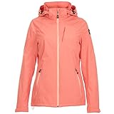 - Winddicht Killtec Funktionsjacke Damen Softshelljacke Farata für dem Sommer, Damen Größen:46, Farbe:Koralle