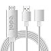 Produktbild Crysle Blitz auf HDMI Adapter, Blitz Digital AV auf HDMI Kabel Stecker f¨¹r iPhone 7 7 Plus 6s 6s Plus 6 6 Plus 5 5c 5s SE, iPad Air / Mini / Pro, SAMSUNG: S5, S6, HINWEIS 4, HINWEIS 5, HINWEIS 7 HUAWEI P8, P9 (wei)