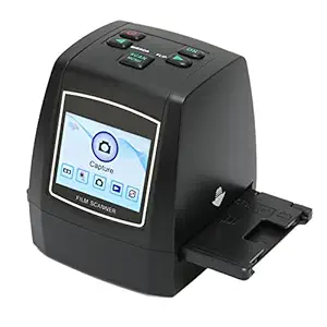 Mobile Film Scanner, Digital Film Scanner Color Balance Automatic Exposure Adjustment for Color Negatives for Slides for Black White Negatives(#2)