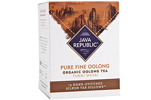 Pure Fine Oolong Organic Tea - Tunxi Shiyai - 15 Tea Bags (1 Box)