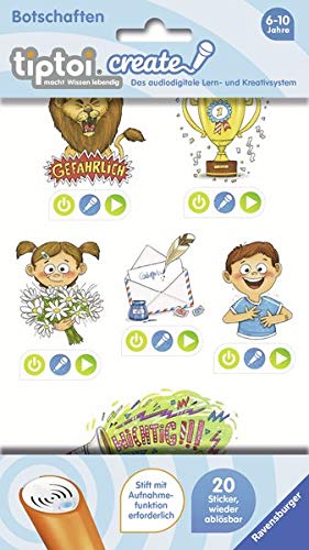 Preisvergleich Produktbild tiptoi® CREATE Sticker Botschaften