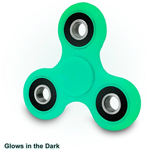 GlowSpins - Glow in the Dark Hand Spinner - Tri-Spinner Fidget Toy EDC Focus Toy with Luminous Fluorescent Light, Glow In The Dark, Ultra Durable High Speed Exquisite Hand Spinner for ADD, ADHD Anxiety Autism Boredom Stress Focus GlowSpins - Glow in the Dark Hand Spinner - Tri-Spinner Fidget Toy EDC Focus Toy with Luminous Fluorescent Light, Glow In The Dark, Ultra Durable High Speed Exquisite Hand Spinner for ADD, ADHD Anxiety Autism Boredom Stress Focus