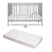 moKee Mini - Eco Friendly 120 x 60 cm Baby Space Saver Cot Bed + Aloe Vera MATTRESS included (Stone Teal)