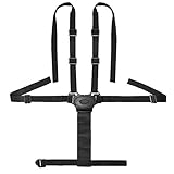 HABI Baby 5 Punkt-Gurtsystem Kinderschutzgurt für Buggy Hochstuhl Kinderwagen Buggy Kinder 360 drehbar Haken - 3