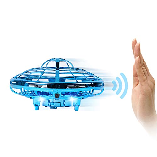 SHENGNONG UFO Flying Ball Toys Hand Flying Flying Ball UFO Mini Drone Aircraft Games Regalos para niños Niñas Adultos Outdoor Outdoor Garden Ball Toys