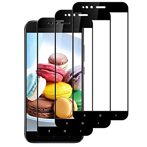 Enshant Protector de Pantalla para Xiaomi Mi A1,Cristal Templado para Xiaomi Mi A1 Cristal Vidrio Templado [3 Unidades][Sin Burbujas][Resistente a Arañazos][Alta Definicion] Screen Protector