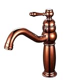 Oudan Spülbecken Wasserhähne Spülbecken Wasserhahn Massivmessing Roségold (Farbe : -, Größe : -)