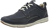 Fijación: Ate Para Arriba Clarks Orson Bay, Zapatos de Cordones Derby para Hombre, Azul (Navy Nubuck-), 42 EU
