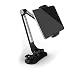 Produktbild Sinland Universelle Handy- / Tablet Halterung, Desktop Ständer, 360° drehbar, aus hochwertigem Aluminium für alle Geräte von 4“ bis 11“, mit Saugnapf für Zuhause, Küche, Auto etc.