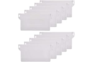 DEOLVEN Contrapesos para Cortinas,10 Piezas Vertical Ciega Inferior Pesos de Listones Pesas Verticales para Cortinas Lamas Persianas Estores Baño Blanco 89 mm