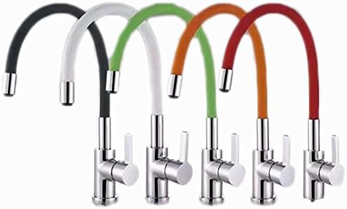 The New All-Copper Hot And Cold Kitchen Sink Spring Taps , Orange Tube,orange tube
