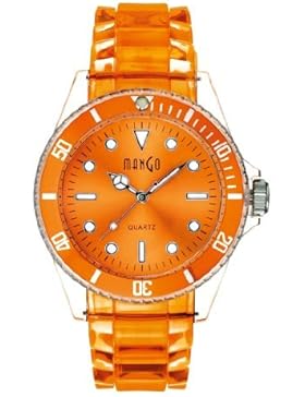 Mango Silikon Damenuhr Analog Tutti Frutti Orange A75101OR7P