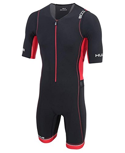 Huub Herren Core langärmelige natürlich Anzug M schwarz/rot