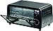 Produktbild BASTILIPO Turin – Mini Ofen Toaster, Kapazität 9 L, Lüftungsgitter Auto Abnehmbar, 800 W, Schwarz
