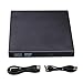 Produktbild shizhongminghe-DE Tragbare Größe Plug & Play Externes Laufwerk USB 2.0-Brenner CD ± RW DVD-Leser ROM CD-Brenner Geeignet für Mac für Win7 / 8/10 schwarz