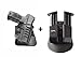 Produktbild Fobus Pistol Case Paddle Holster + 6909ND Double Magazine Pouch for Walther PPQ H&K P30, P30 SK