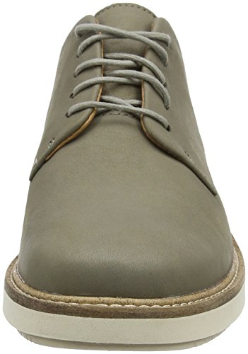 Clarks Glick Darby, Zapatos de Cordones Derby para Mujer, Gris (Sage Nubuck), 38 EU - Clarks