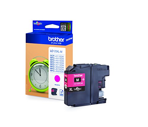 Brother LC-125XLM LC-125XL Tintenpatrone hohe Kapazität 1.200 pages, magenta - 2