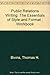 Public Relations Writing: The Essentials of Style and Format : Workbook by 