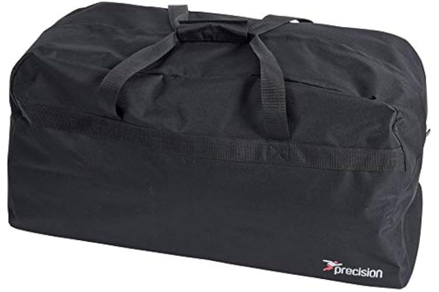 Precision Budget Team Kit Bag Plain Black One Size,White - Red,K-REY-TRL204