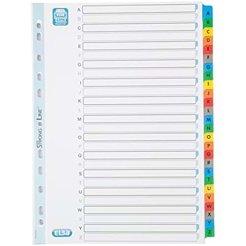 Amazon.co.uk alphabetical dividers